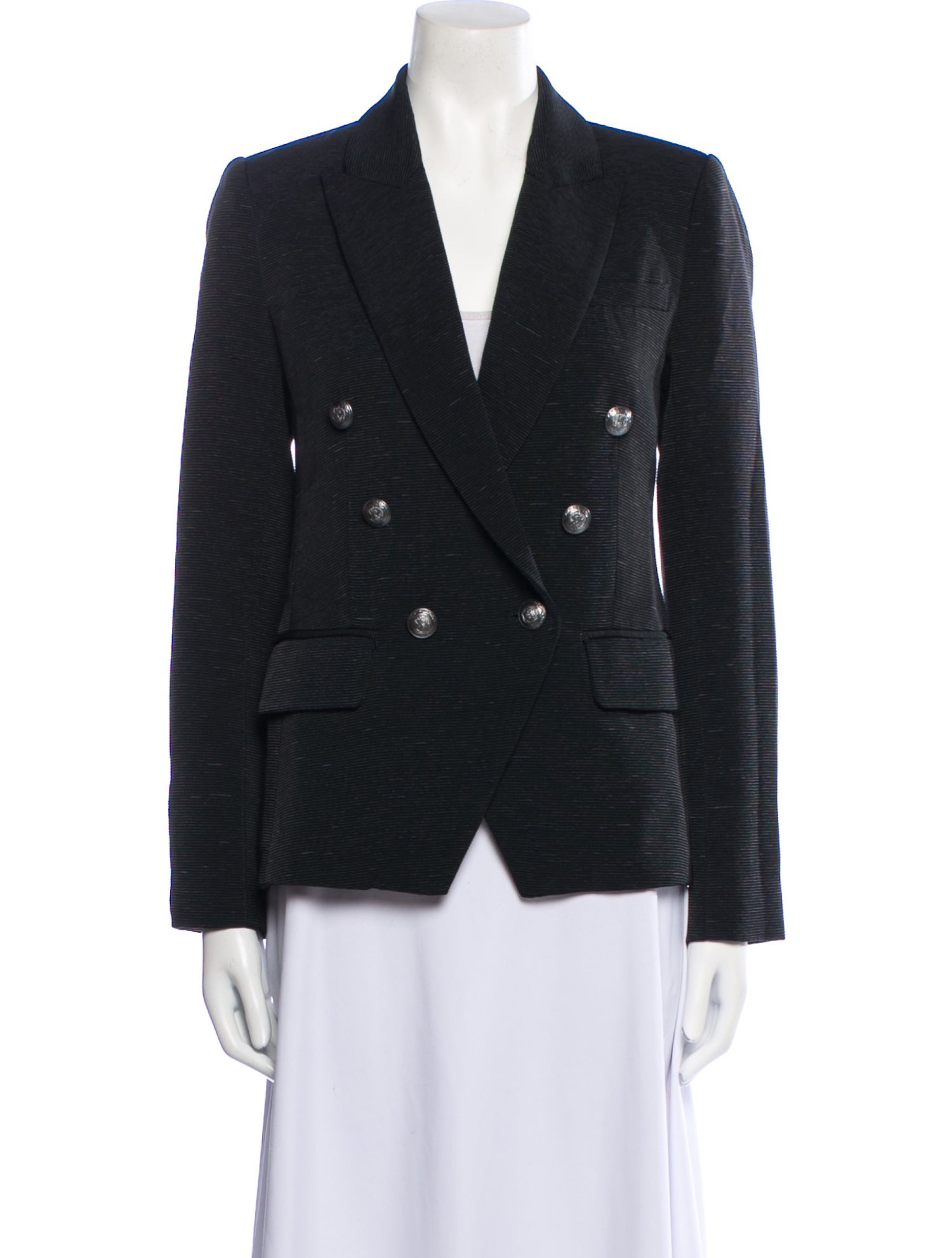 L'Agence Plaid Print Blazer